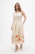 Платье Галерея льна Цветок 0248/48/606 р.L бежевый