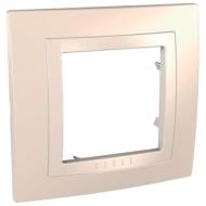 Рамка одноместная Schneider Electric Unica Basic универсальная слоновая кость MGU2.002.559