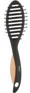 Щетка для волос TITANIA с канальцами SOFTTOUCH черный