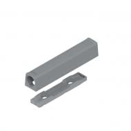 Держатель выталкивателя Blum TIP-ON 76 мм с магнитом и отбойником платиново-серый симметричный длинный фиксатор 956A1201.PG Держатель выталкивателя Blum TIP-ON 76 мм с магнитом и отбойником платиново-серый симметричный длинный фиксатор 956A1201.PG