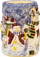 Декорація новорічна Свічка із принтом 9,5х13 см