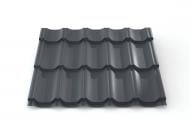 Металлочерепица матовая PSM PROFILE 1195x2250 мм RAL 7024 графитовая