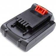 Акумулятор PowerPlant 20,0V 3,0Ah для шуруповертів та електроінструментів BLACK&DECKER (A1518L) TB921065