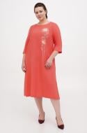 Платье Галерея льна Ольвия 0357/60/998 р.3XL терракотовый