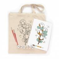 Набор экосумка-раскраска „Хлопок“ 220 г/м2 Rosa Talent Набор экосумка-раскраска „Хлопок“ 220 г/м2 Rosa Talent