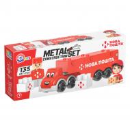 Конструктор металлический ТехноК Фура Новая почта 1416