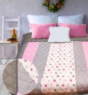 Покрывало STAR DOTS (PINK) поплин 210x240 см Zastelli розовый