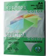 Бумага офисная цветная Spectra Color A4 80 г/м 100 листов темно-зеленый