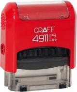 Оснастка для штампа автоматическая Р3 Glossy GRF42104-03 красная GRAFF