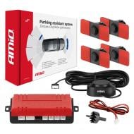 Парковочная система AMiO 4 датчика черная 16,5 мм (02253) Парковочная система AMiO 4 датчика черная 16,5 мм (02253)