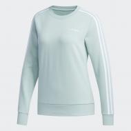 Свитшот Adidas W E 3S SWEAT FT FL9205 р. XS зеленый