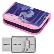 Пенал Standard Fantasy 50032860F Herlitz фиолетовый с розовым