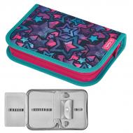 Пенал Standard Stars 50032860S Herlitz синій із рожевим