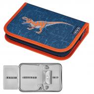 Пенал Standard Dinomania 50032853D Herlitz синій із помаранчевим