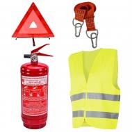 Набор технической помощи Poputchik с огнетушителем ОП-2 Аварийный (33-019-IS)