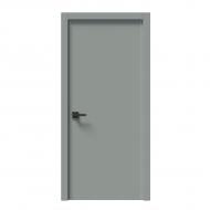 Дверное полотно IN WOOD ET-01 AL ПГ с алюминиевой кромкой 800 мм пепельный софтач