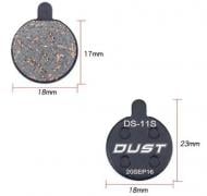 Колодки тормозные DUST DS-11S