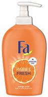 Мыло жидкое Fa Hygiene & Fresh с ароматом апельсина 250 мл Мыло жидкое Fa Hygiene & Fresh с ароматом апельсина 250 мл