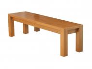Лавка Gramma Палермо Люкс 160х35 коричневый / яблоня