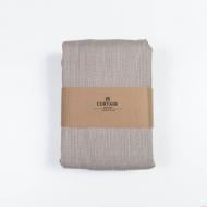 Штора рогожка Диор 200x270 см бежево-розовая Текстиль-Контакт