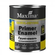 Грунт-краска алкидная Maxima быстросохнущая шелковистый мат темно-коричневый 0,75 л 0,75 кг