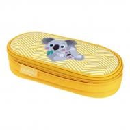 Пенал-бокс школьный Case Flap Cute Animals Koala 50038947 Herlitz желтый