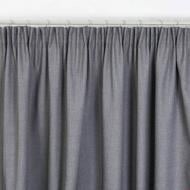 Штора рогожка Ангора 200x270 см темно-серая Текстиль-Контакт