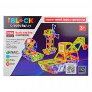 Конструктор магнитный Iblock 104 деталей PL-920-10