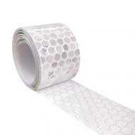 Светоотражающая лента snapt самоклеющаяся белая 25x1000 мм 1 шт. Светоотражающая лента snapt самоклеющаяся белая 25x1000 мм 1 шт.