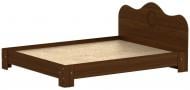 Ліжко Компаніт 150 МДФ 140x200 см горіх