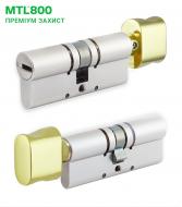 Цилиндр Mul-T-Lock MTL800/MT5+ NST CAM TEB 45x45 ключ-вороток 90 мм латунь