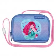 Гаманець дитячий Crossbody Mermaid 50033157M Herlitz блакитний із рожевим