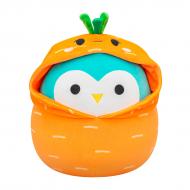 Мягкая игрушка SQUISHMALLOWS Сова Винстон (в одежде) 30 см разноцветный SQER00929