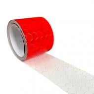 Світловідбивна стрічка snapt самоклеюча червона 25x1000 мм 1 шт.