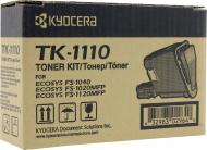 Тонер-картридж Kyocera TK-1110 + Chip 12100119C чорний