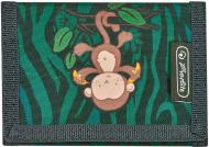 Гаманець дитячий Portmone Jungle World 50033188J Herlitz чорно-зелений