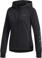 Джемпер Adidas W FC FZ HOOD FM4372 р. XS чорний