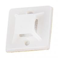 Площадка для кабельной стяжки snapt самоклеющийся 40 мм 250 шт. белый