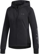 Джемпер Adidas W FC FZ HOOD FM4372 р. M черный