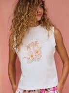 Футболка Roxy ERJZT05694-WBK0 р.р.XS белый