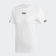 Футболка Adidas TEE WHITE FM4883 р.M белый