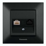 Розетка компьютерная компьютерная без заземления Panasonic Arkedia Slim IP20 480200287