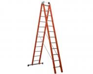 Лестница диэлектрическая 2-секционная универсальная SVELT V2 2х12 (SVETV230)