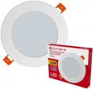 Світильник вбудовуваний (Downlight) Electrum Leo 12 Вт 4000 К білий B-LD-0739