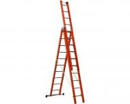 Драбина діелектрична 3-секційна універсальна SVELT V3 3х10 (SVETV320)