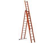 Драбина діелектрична 3-секційна універсальна SVELT V3 3x12 (SVETV330)