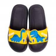 Шльопанці для хлопчика Calypso Loves You р.24-25 чорний/жовтий (21510-002)