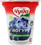 Йогурт Україна Черника-Лохина 2,5% 240 г