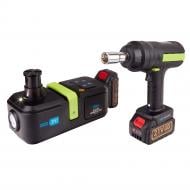 Набір технічної допомоги Vitol 2 в 1 домкрат і гайковерт 12В HF053