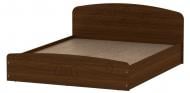 Кровать Компанит Нежность-140 МДФ 140x200 см орех